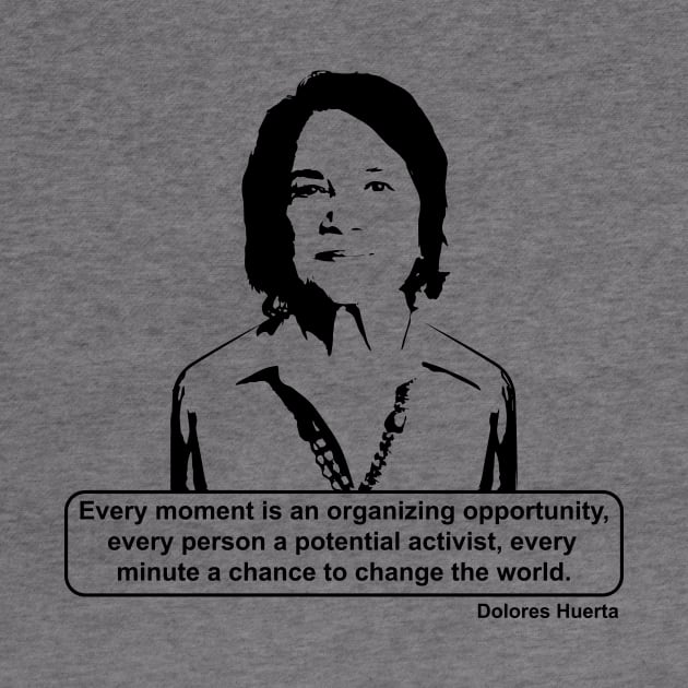 Dolores Huerta Quote by Voices of Labor
